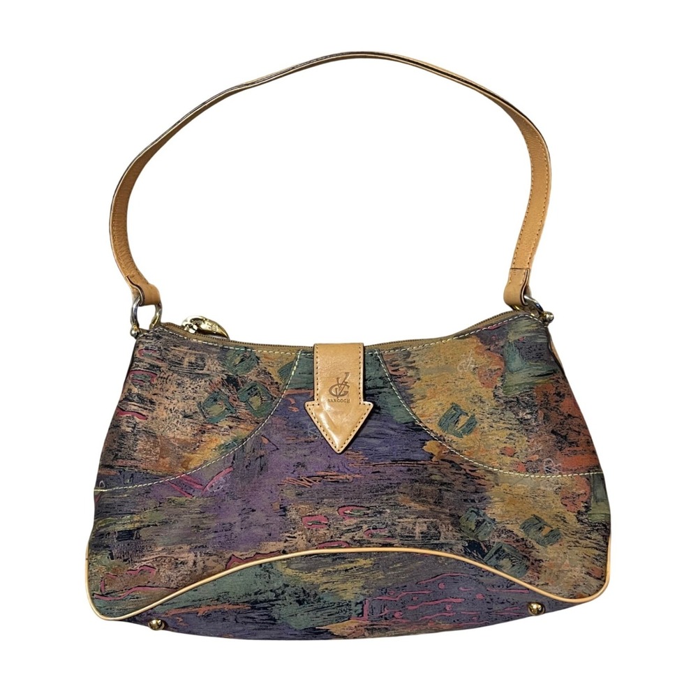 Van Gogh Tapestry Shoulder Bag Womens Small Multicolor Fair Vintage Artsy Y2K